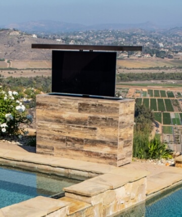 Outdoor TV Lift Cabinets