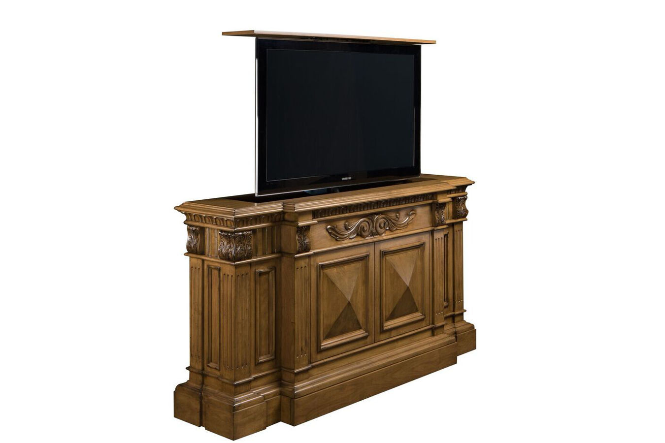 Belvedere Premium Carved Pop Up Tv Lift