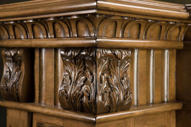 Belvedere premium carved pop-up TV lift cabinet for a 55 inch TV - Image 3