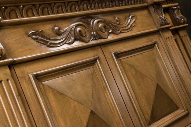 Belvedere premium carved pop-up TV lift cabinet for a 55 inch TV - Image 4