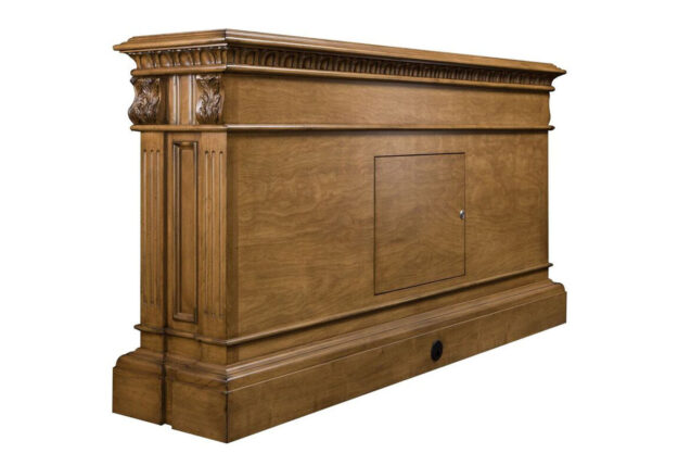 Belvedere premium carved pop-up TV lift cabinet for a 55 inch TV - Image 7