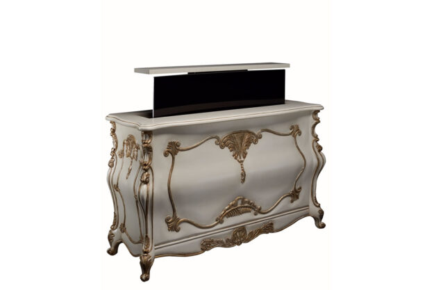Chateau Bombay French Grandeur TV lift cabinet hides a 55” TV - Image 2