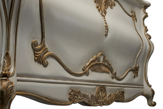 Chateau Bombay French Grandeur TV lift cabinet hides a 55” TV - Image 6