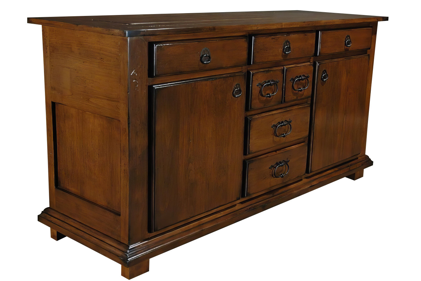 Country Meadow Hidden TV Lift Cabinet