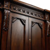 Century solid mahogany master skilled carved 65” TV lift cabinet - Image 6