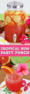 Tropical Rum Party Punch