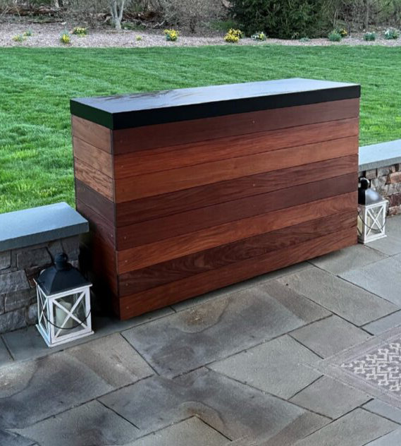 cabana outdoor waterproof backyard hidden tv lift cabinet