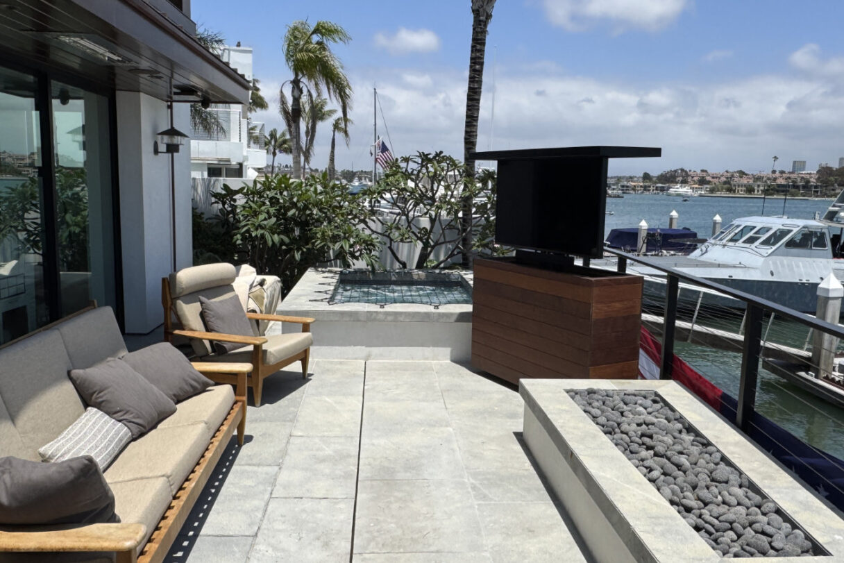 cabinet tronix california ipe outdoor tv lift cabinet raised