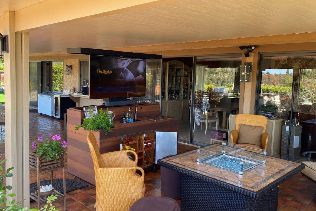Anzavia outdoor clearance entertainment center