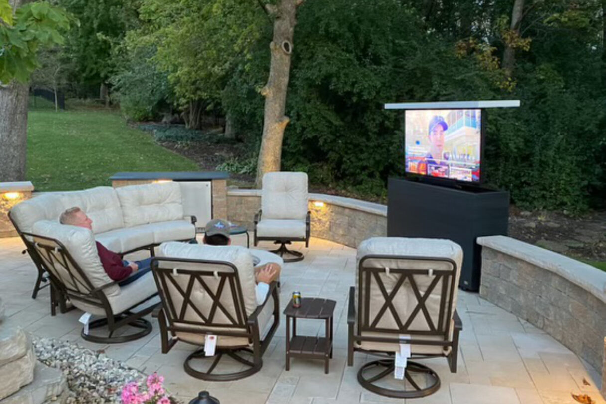 grayed espresso outdoor tv cabinet by cabinet tronix 01