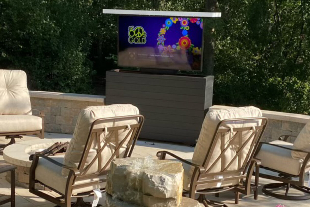 grayed espresso outdoor tv cabinet by cabinet tronix 03