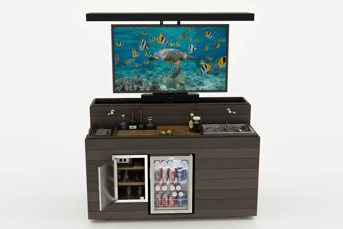 Outdoor Stunner fits 55 TV lift cabinet with bar - Image 2