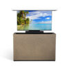 cabinet tronix retractable sound bar swivel tv lift console