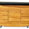 back side outdoor hidden tv teak furniture cabinet