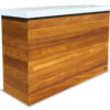 outdoor mobile remote retractable tv teak cabinet lift