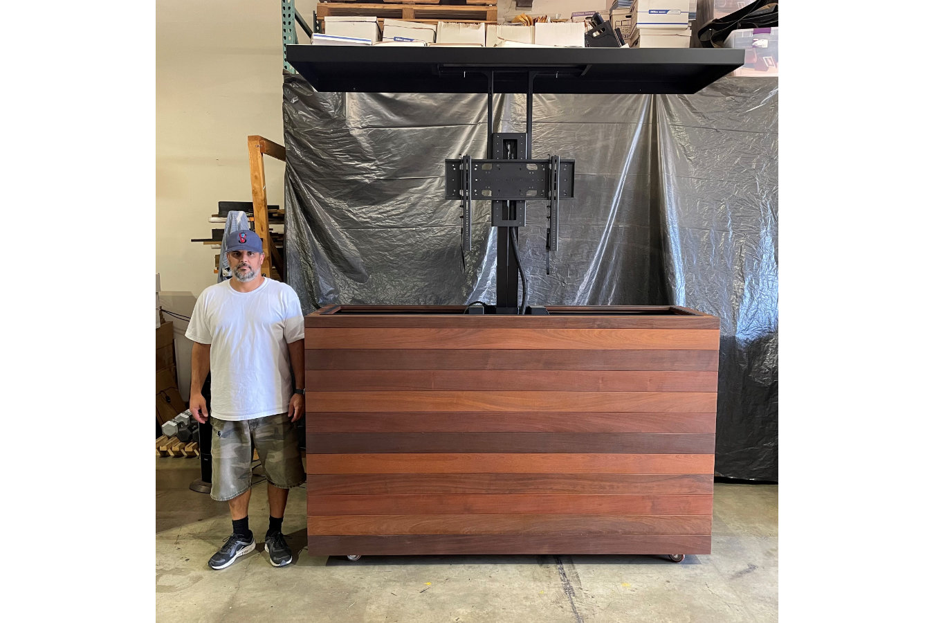 Hidden Tv Lift Cabinet