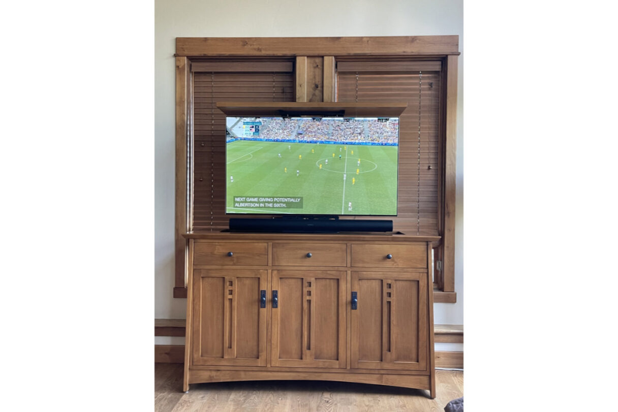 craftsman motorized tv lift cabinet 01