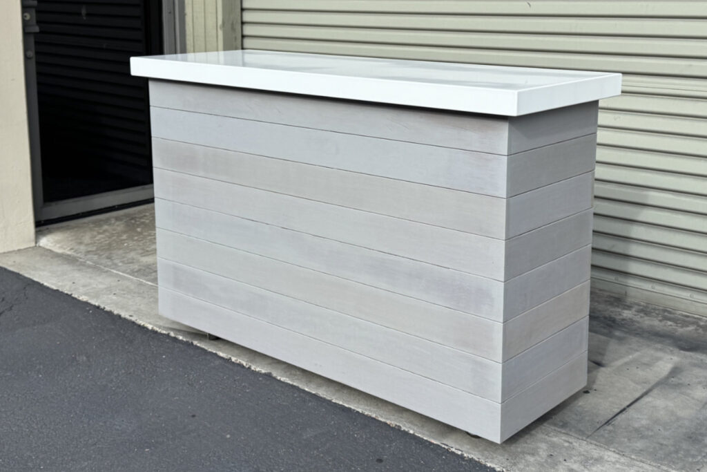 light grey ipe t top outdoor tv lift cabinet 03