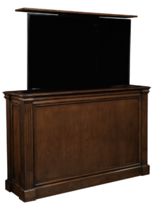 65 inch flat screen TV lift furniture Ritz transitional ...