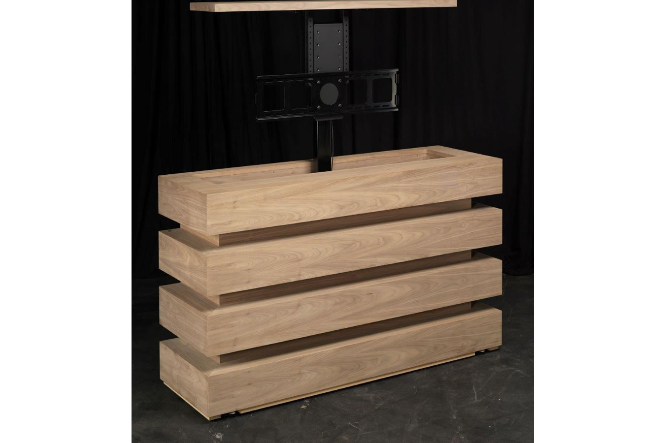 Unfinished Tv Lift Cabinets Cabinet Tronix